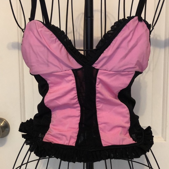 Vintage Pink Bustier - Picture 3 of 5